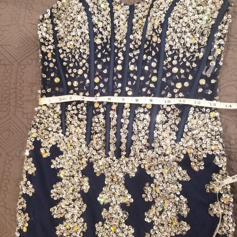 Jovani beaded corset evening dress. - Picture 16 of 16
